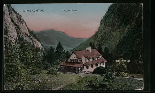 AK Ramsau, Wimbachtal mit Jagdschloss