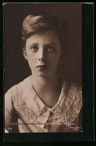 AK S.A.R. Monseigneur, Le Duc de Brabant, Prince Léopold de Belgique