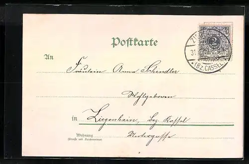 Künstler-AK Rosa farbene Rosen mit Perlendekor