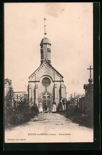 AK Rozoy-sur-Serre, Notre-Dame