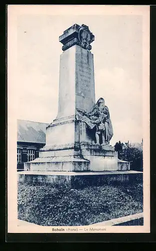 AK Bohain, Le Monument
