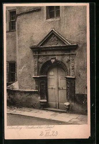 AK Dornburg, Goetheschloss-Portal