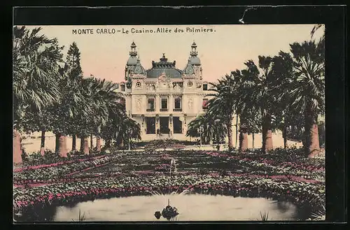 AK Monaco, Le Casino, Allée des Palmiers