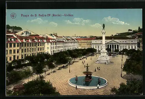 AK Lisboa, Praca de D. Pedro IV (Rocio)