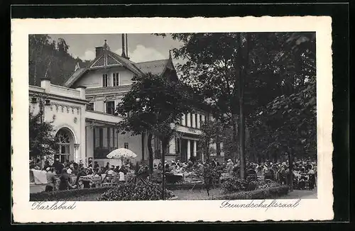 AK Karlsbad, Cafe-Restaurant Freundschaftssaal