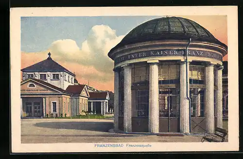 AK Franzensbad, Franzensquelle
