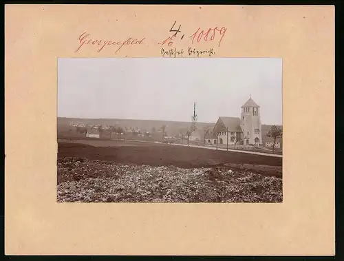 Fotografie Brück & Sohn Meissen, Ansicht Georgenfeld, Gasthof Erbgericht