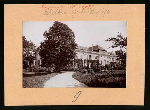 Fotografie Brück & Sohn Meissen, Ansicht Pulsnitz, Weg zum Schloss