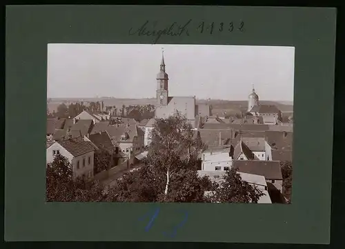 Fotografie Brück & Sohn Meissen, Ansicht Mügeln, Kirche an der Bismarckstrasse