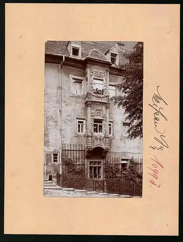 Fotografie Brück & Sohn Meissen, Ansicht Meissen, Blick auf den Ökonomiehof der Fürstenschule