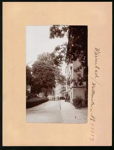 Fotografie Brück & Sohn Meissen, Ansicht Warmbad-Wolkenstein i. Erzg., Partie am Kurhaus