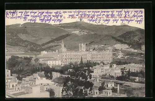 AK Barcelona, Sarriá, Barrio de San Ignacio