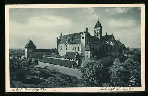 AK Marienburg, Südostecke vom Hochschloss