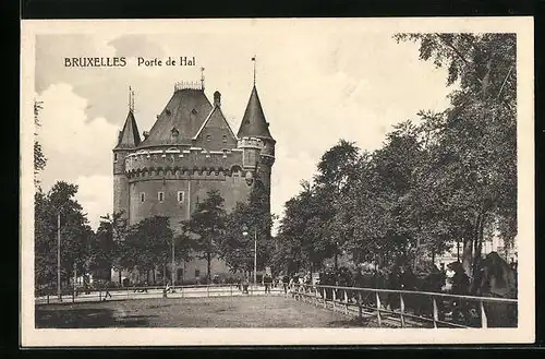 AK Brüssel / Bruxelles, Porte de Hal
