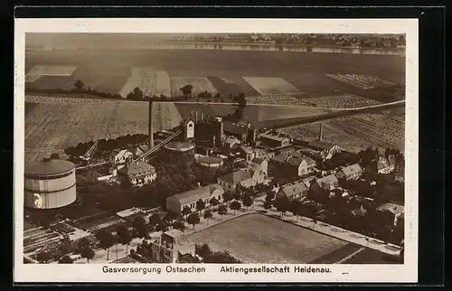 AK Heidenau, Gasversorgung Ostsachen, Gaswerk