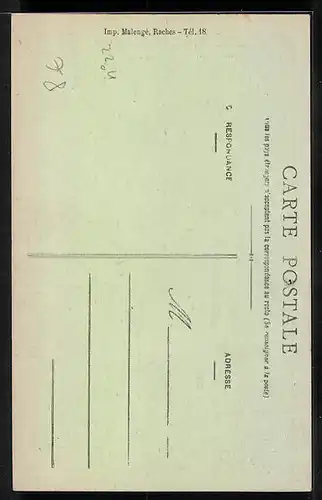 AK Raches, Le Monument aux Morts pour la Patrie