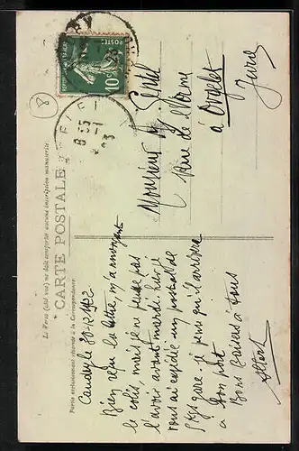 AK Caudry, Le Monument aux Morts pour la Patrie