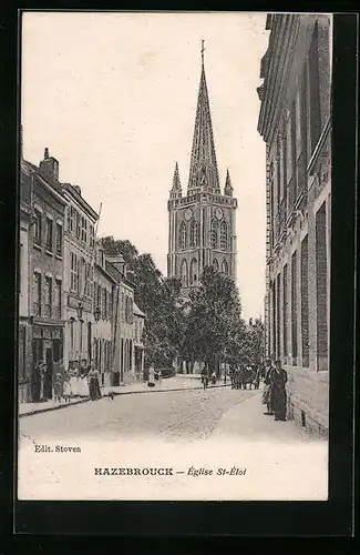 AK Hazebrouck, Eglise Saint-Eloi