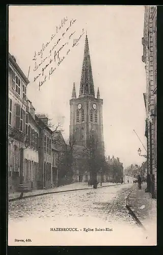 AK Hazebrouck, Eglise Saint-Eloi