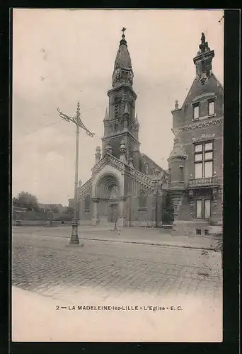AK La Madeleine-lez-Lille, L`Eglise