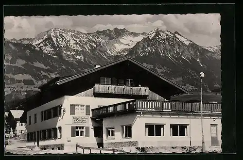 AK Bolsterlang /Allg., Gasthof Pension Zum Hirschen
