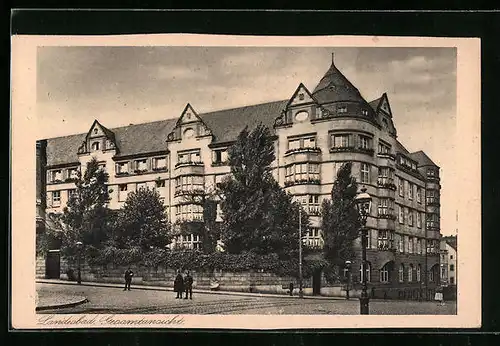 AK Aachen, Landesbad - Gesamtansicht