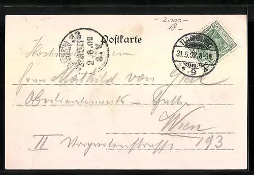 AK Hamburg-Neustadt, Blick vom Michaelis-Kirchturm