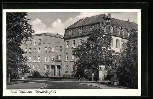 AK Bad Nauheim, Konitzkystift mit Strassenpartie