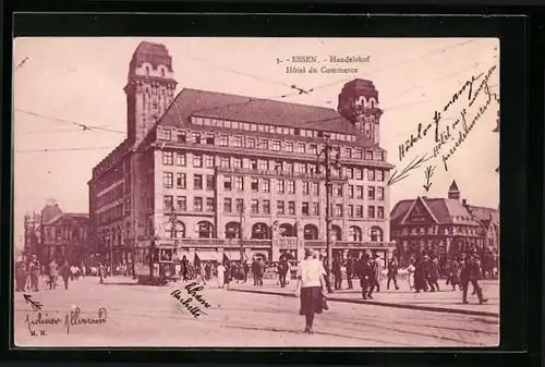 AK Essen /Ruhr, Handelshof