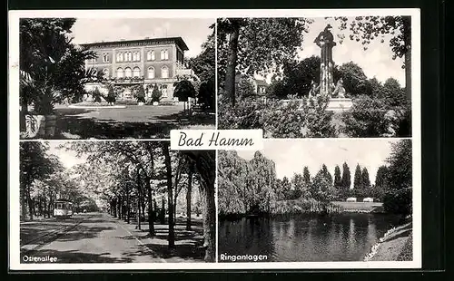 AK Bad Hamm, Ostenallee, Ringanlagen