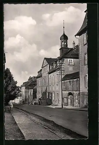 AK Ebersdorf / Reuss, Lobensteiner Strasse