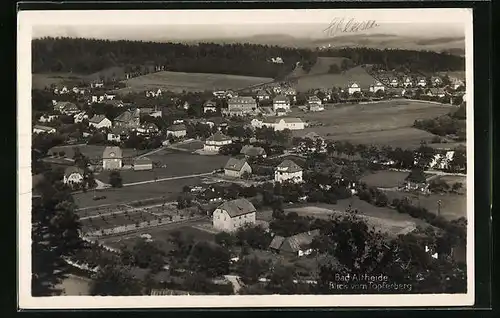 AK Bad Altheide, Blick vom Töpferberg
