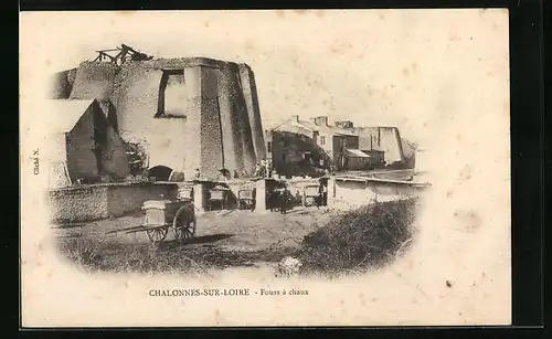 AK Chalonnes-sur-Loire, Fours à Chaux