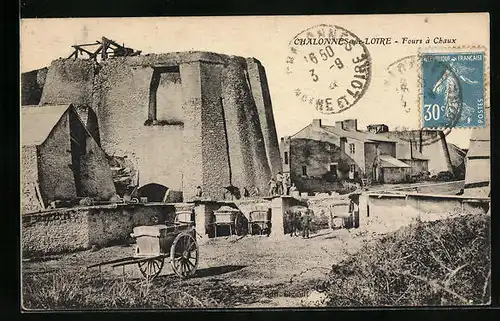 AK Chalonnes-sur-Loire, Fours à Chaux