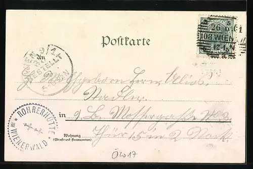 AK Wien, Restaurant Rohrerhütte i. Wienerwald