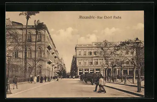 AK Alexandrie, Reu Chérif Pacha, Strassenpartie