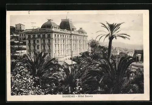 AK Sanremo, Hôtel Savoia