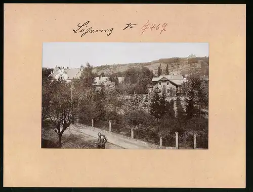 Fotografie Brück & Sohn Meissen, Ansicht Oberlössnitz, Villen in der Friedlandstrasse, Villa Emil