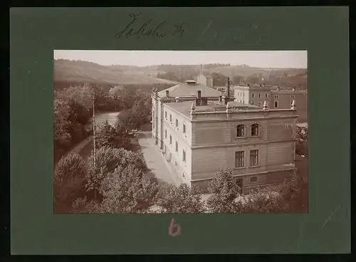 Fotografie Brück & Sohn Meissen, Ansicht Döbeln i. Sa., Blick auf das Offizierskasino des 11. Inf.Rgt. 139