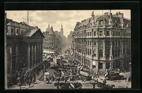 AK London, Mansion House, Cheapside