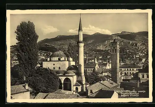 AK Sarajevo, Ortspartie mit der Begova-Moschee