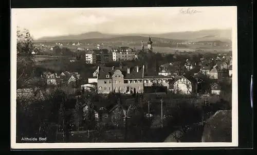 AK Altheide, Ortsansicht mit Kirche