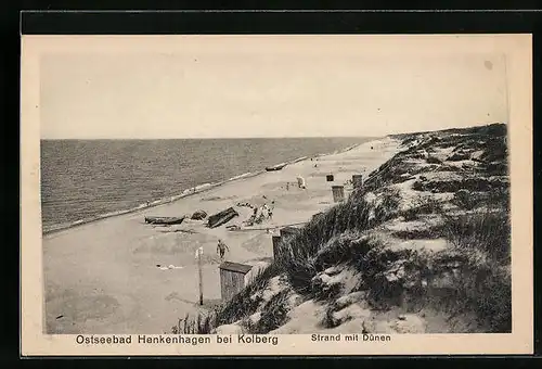 AK Henkenhagen, Strand mit Dünen