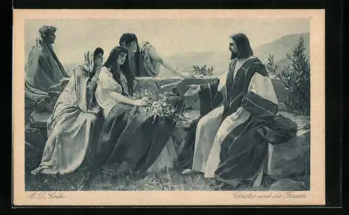 AK Christus und die Frauen