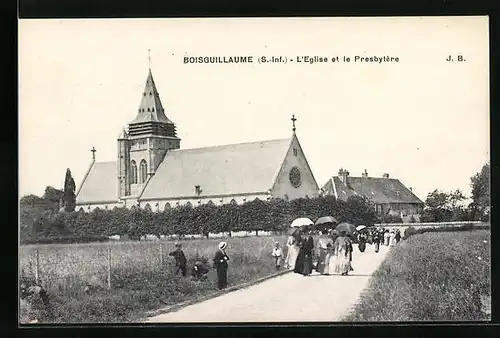 AK Boisguillaume, L`Église et le Presbytère