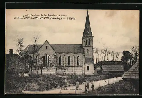 AK St-Vincent-de-Cramesnil, L`Église