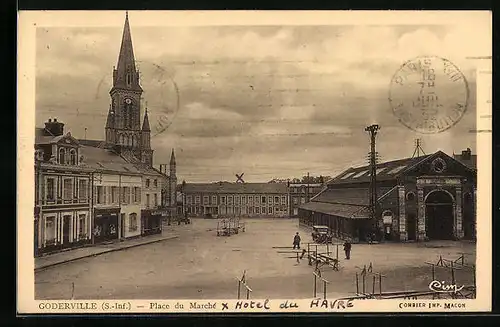 AK Goderville, Place du Marché