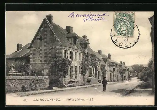 AK Les Moulineaux, Vieilles Maisons
