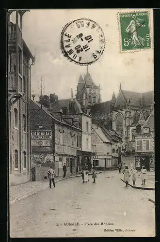 AK Aumale, Place des Moulins