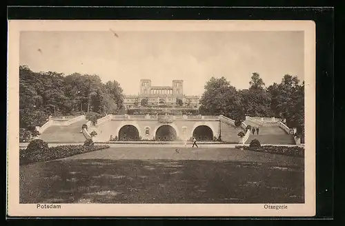 AK Potsdam, Schloss Sanssouci - Orangerie